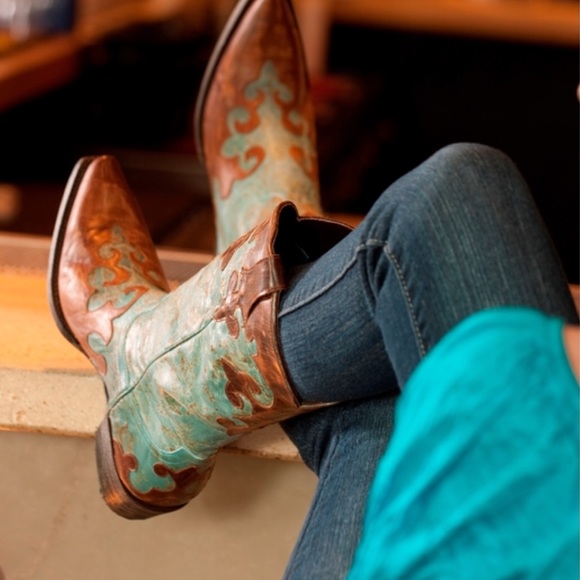 lane Shoes - Lane Dawson marbled cowboy boots